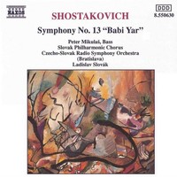 Audio Cd - Dmitri Shostakovich - Symphony No.13 - Naxos -D- Neu