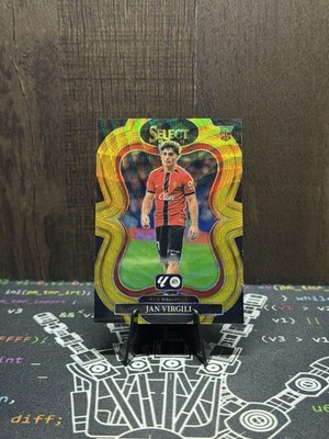 Panini Select La Liga Jan Virgili RC D. Mallorca Mezzanine gold Prizm Rookie /10