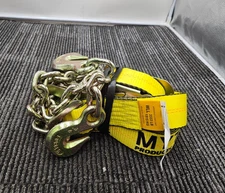 (QTY 2) Mytee Products RS230C 2 in. x 30 ft. Ratchet Strap Chain Anchor
