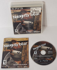 Naughty Bear (PlayStation 3 PS3, 2010) Complete w/ Manual - Tested & Working