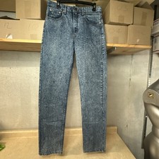 Vtg Levi’s 505 Dark Stone Wash Men’s 32x34 Made In USA