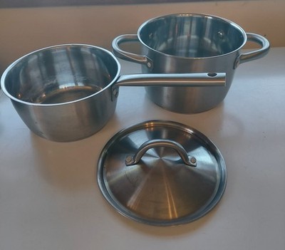 Ikea 365+ Stainless Steel Sause Pan Set 7 / 12 Cup Lid