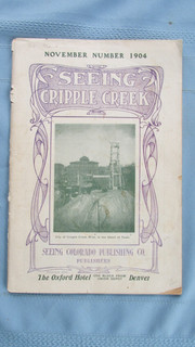 Rare 1904 Seeing Cripple Creek Colorado Periodical Mines & Railroad Photos