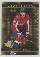 2017-18 Upper Deck Fluorescence Gold 51/150 Christian Djoos #F-40 3tt