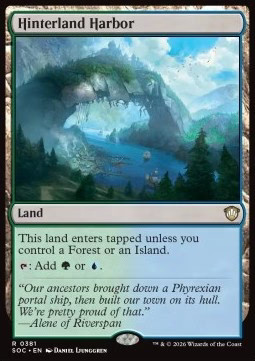 Magic/MTG Hinterland Harbor SOC-381 Rare Englisch Neu