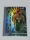 2023-24 Panini Prizm Jayson Tatum Dominance Silver Prizm #6 Boston Celtics