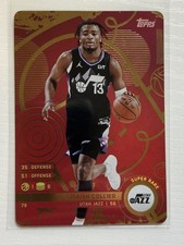 2025-26 Topps Match Attax - Isaiah Collier SUPER RARE RED (1:96 Packs)