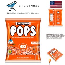 Tootsie Pops Single Flavor Bag - Orange Flavo...