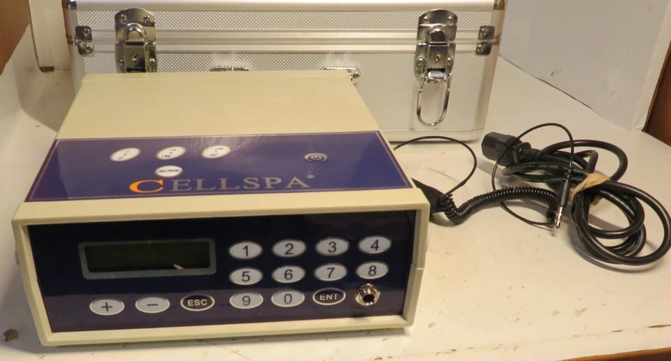 Cell Spa DETOX MACHINE CELL ION IONIC FOOT BATH CHI FIR Olive Bather READ DESCRI - Image 2 of 4