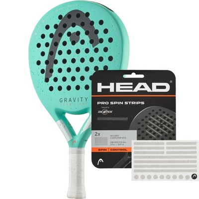 Padel Bundle Head Gravity Team Light 2024 & Pro Spin Strips for Padel Strokes...