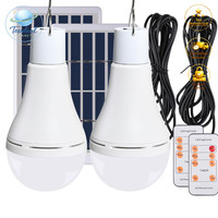 Solar GlüHbirnen 2Er Set Led Mit Fernbedienung DäMmerungssensor FüR Garten