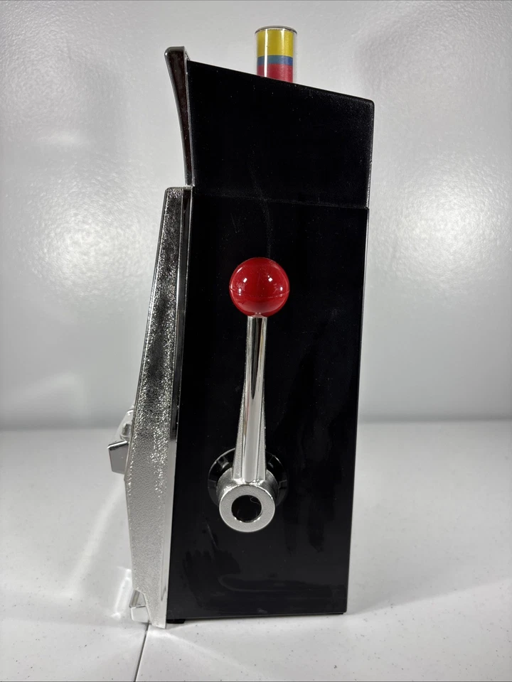 Jumbo Crazy Diamonds Slot Machine Coin Bank Sounds, Music, Tested & Works - Image 3 of 4