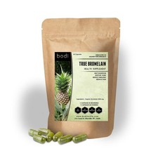 True Bromelain 2400gdu Capsule 100 Pure Natural Hand Crafted