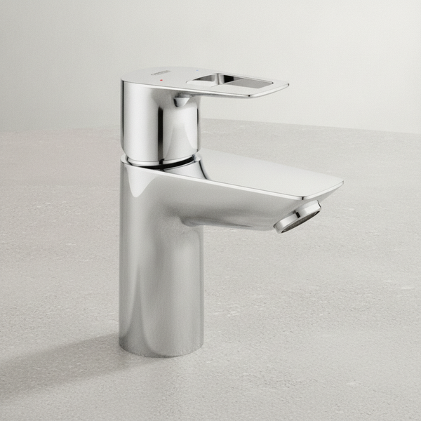 Grohe Eh-Waschtischbatterie Bauloop 23337_1 S-Size Glatter KöRper Chrom 23337001-image