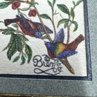Dollhouse Minaiture Artisan Framed Painting Of 3 Birds On A Branch 1990 — photo 4