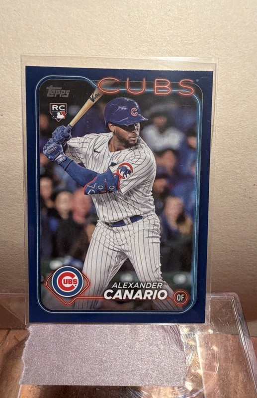 2024 Topps Series 2 - Alexander Canario #452 Royal Blue (RC)