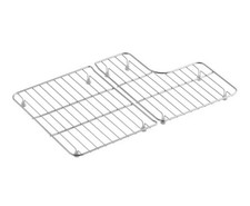 KOHLER K-6638-ST Whitehaven Sink Racks for 30-Inch Whitehaven Kitchen Sink, Incl