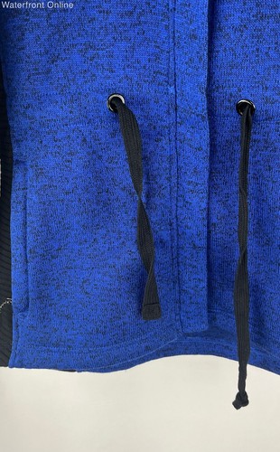 ZeroXposur Child's Blue Black Long Sleeve Hoodie Size S NWT MSRP $100 - Picture 4 of 9