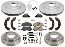 For Mitsubishi Lancer De 2.0 08-16 Disc Brake Rotors Brake Pads Brake Drums