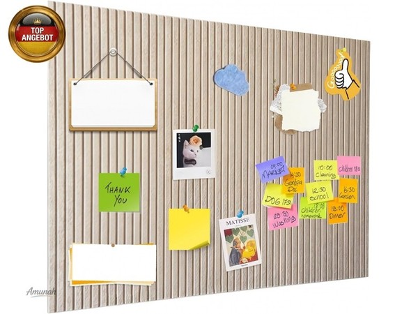 12 StüCk Pinnwand Kork, Pinnwand Groß Korkplatten FüR Die Wand FüR BüRo Schule U-image