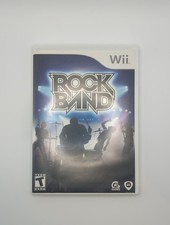 Rock Band (Nintendo Wii, 2008) Complete W/ Manual