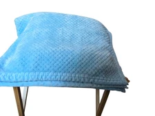 Plush Baby Blanket Waffle Textured Reversible Soft Security  Lovie 27"x 37"