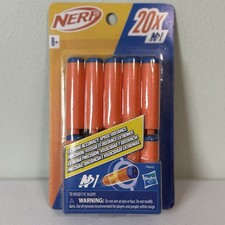 NERF N1 Extreme Accuracy Soft Foam Refill Darts Pack, 20 Count F8649 