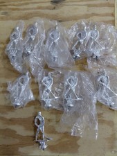 Lot of 10 Silver Hockey Trophy Metal Topper 4 1/2