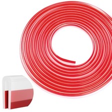 Silicone Edge Trim Self-Adhesive U Channel Protector for 1/16" Sheet Metal 20ft