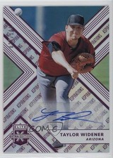 2018 Panini Elite Extra Edition Aspirations Purple /100 Taylor Widener Auto s3g