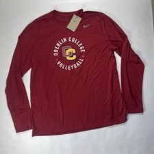 Nike Dri Fit Golf Mens Size XL Solid Red Short Sleeve Polo Shirt 358324-657