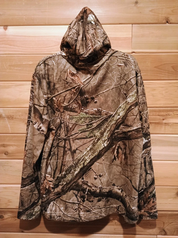 Sudadera con Capucha Huntworth Camuflada Roble Evo Caza Mediana Polar Foto 2 de 4