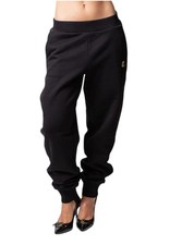 NWT JUST CAVALLI BLACK TRACKSUIT TROUSERS WITH EMBOSSED LOGO 79PAAT06 CF502