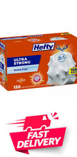 Hefty Ultra Strong 13-Gallon Kitchen Drawstring Trash Bags 150 ct. 
