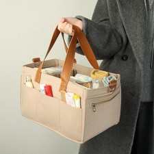 Baby Diaper Bag Travel Mom Maternity Changing Pad Self-supporting W/pockets