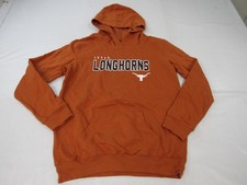 New Texas Longhorns YOUTH Size L 14/16 Orange Hoodie