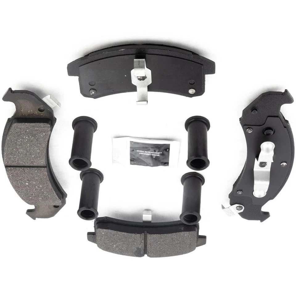 Front Brake Pads w/ Hardware Kit for 1994 1995 1996 Buick Park Avenue 3.8L - Image 2 of 3