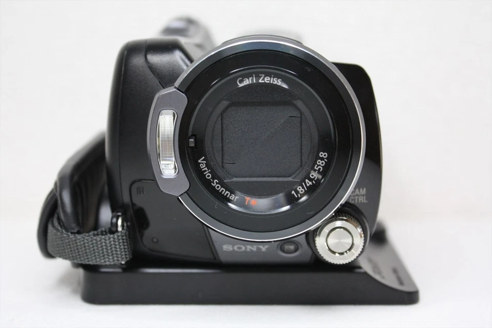 Sony Handycam HDR-SR12 BLACK Digital HD Video Camera Recorder JAPAN #307 - Image 3 of 4