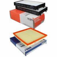 Mahle / Knecht Set Filterpaket Innenraumfilter LA 221/S Luftfilter LX 2525