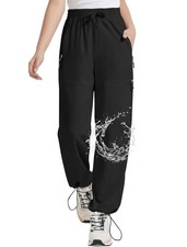 Girls Hiking Pants Quick Dry Waterproof Cargo Lightweight Athletic Summer Cam...