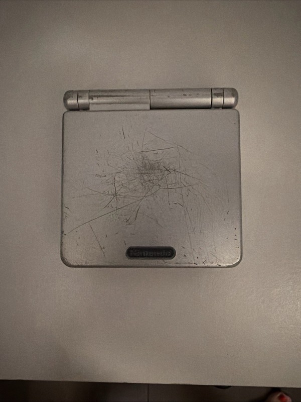 Nintendo Game Boy Advance SP Handheld System - Silver
