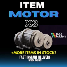 🎮 ARC RAIDERS - 3x Motor - ALL PLATFORMS