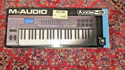 M-Audio Axiom 49 Key USB MIDI Keyboard Controller 2000s- Original Box Read Desc