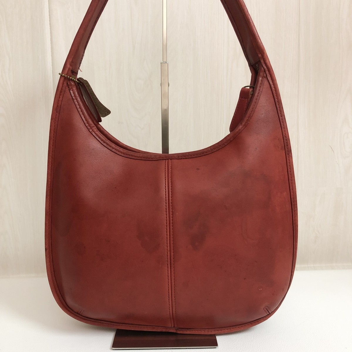 バッグ old coach Ergo hobo red leather bag y2k s-l400.jpg