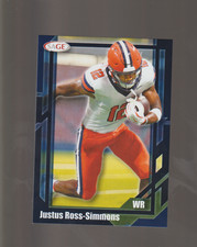 justus ross-simmons 2026 low series,blue,,nfl,#1,syracuse,ncaa,rochester ny