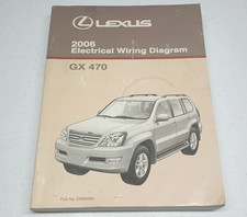 2006 Lexus Gx 470 Electrical Wiring Diagram Book - Official Toyota Manual - OEM