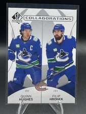 2024-25 SP Authentic Hockey Quinn Hughes | Filip Hronek Collaborations #C-24