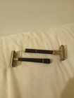 VINTAGE GILLETTE ADJUSTABLE SAFETY RAZORS-BLACK HANDLES-LOT OF 2-DIFFERENT SIZES — photo 7