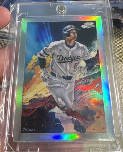 Shohei Ohtani #STN-17 — 2024 Topps Cosmic Chrome Stars in the Night baseball card