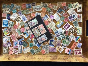 Mint Laos Stamp Lot A-523 w/125 WW